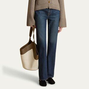 KHAITE Danielle Stretch Jeans, Size 28